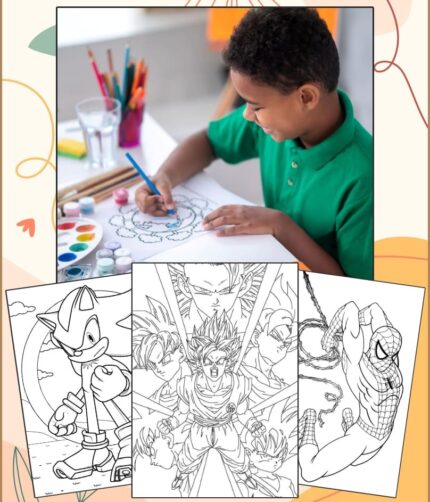 Pacote de 1500 Desenhos Para Colorir Download PDF