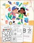 Atividades de Alfabetização e Letramento Infantil PDF 1 Ano
